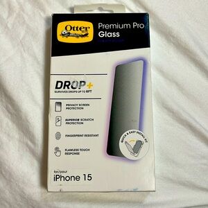 NWT NIB Otter Box Premium Pro Glass Drop + survives drops of 6 feet